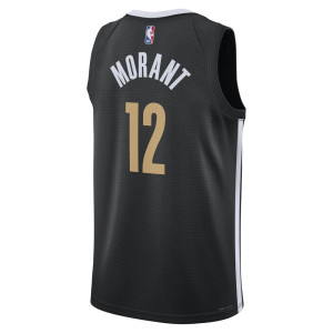 Nike NBA City Edition Memphis Grizzlies Ja Morant Jesrey ''Black''