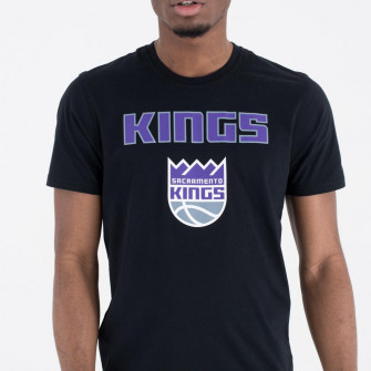 New Era NBA Sacramento Kings Team Logo T-Shirt ''Black''