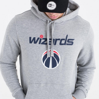 New Era NBA Washington Wizards Team Logo Hoodie ''Grey''