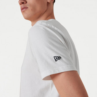New Era NBA Chain Stitch Chicago Bulls T-Shirt ''White''