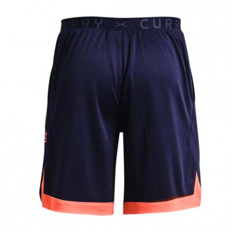 UA Curry Splash Logo Shorts ''Navy''