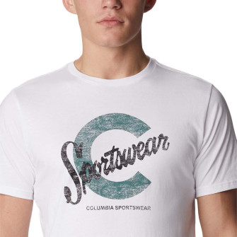 Columbia Seasonal Sportwear Graphic T-Shirt ''White''