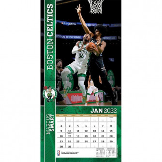 NBA Boston Celtics Team Calendar 2022