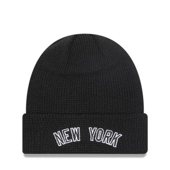 New Era MLB New York Yankees Outline Cuff Beanie Hat ''Black''