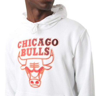 New Era NBA Chicago Bulls Neon Fade Hoodie ''White''
