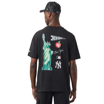 New Era MLB New York Yankees City Graphic T-Shirt ''Black''