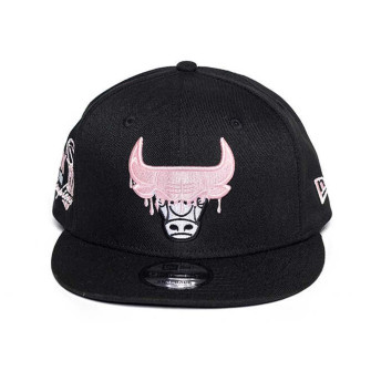 New Era NBA Chicago Bulls Drip Logo 9Fifty Cap ''Black''