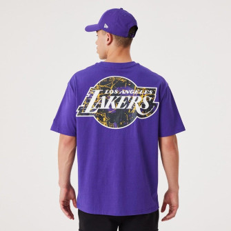 New Era NBA Los Angeles Lakers Team Logo T-Shirt ''Purple''