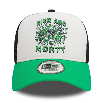New Era Rick And Morty Teleport Slime Trucker Cap 