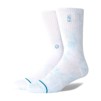 Stance NBA Logoman Dye Socks ''White''