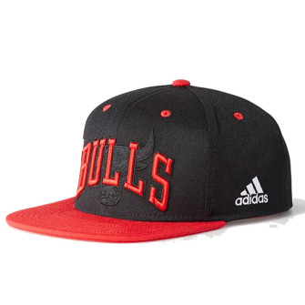 adidas NBA Chicago Bulls Team Logo Cap ''Black''