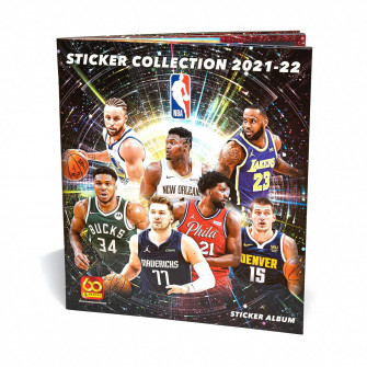 Panini NBA 2021-22 Season Sticker Collection Album