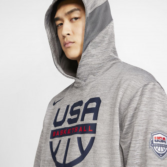 Nike USA Basketball Spotlight Hoodie ''DK Grey Heather''