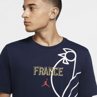 Air Jordan France FFBB T-Shirt ''College Navy''