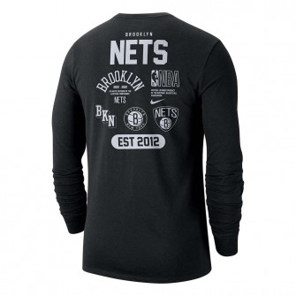 Nike NBA Brooklyn Nets Courtside Element Shirt ''Black''