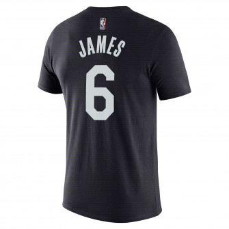 Nike NBA LeBron James Lakers T-Shirt ''Black''