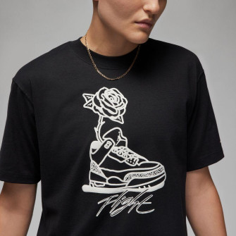 Air Jordan Flight Print Graphic Women's T-Shirt ''Black''