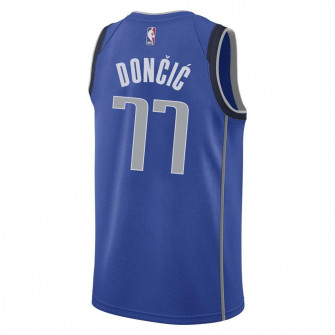 Nike NBA Dallas Mavericks Luka Dončić Icon Edition Swingman Kids Jersey ''Blue''