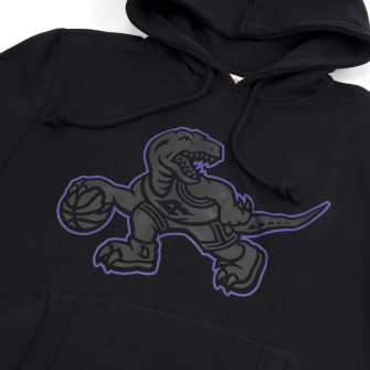 M&N NBA Toronto Raptors Logo Pop Hoodie ''Black''