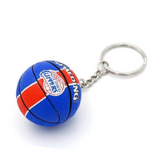 NBA Los Angeles Clippers Basketball Keychain ''Blue/Red''