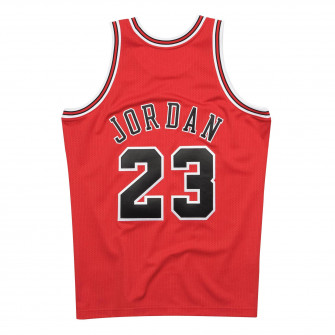 M&N Authentic Chicago Bulls 1997-98 Michael Jordan Jersey ''Red''