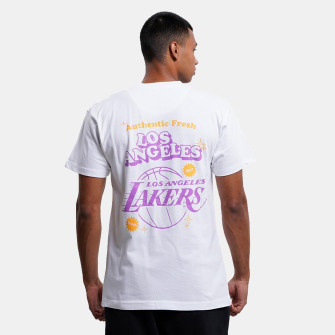 M&N NBA Los Angeles Lakers Take Out Merch T-Shirt ''White''
