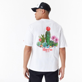 New Era Cactus Graphic T-Shirt ''White''