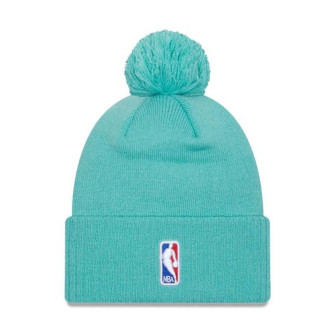 New Era NBA Charlotte Hornets City Edition Alternate Bobble Beanie Hat ''Blue'' 