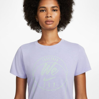 Nike Dri-FIT Swoosh Fly Women's T-Shirt ''Light Thistle''