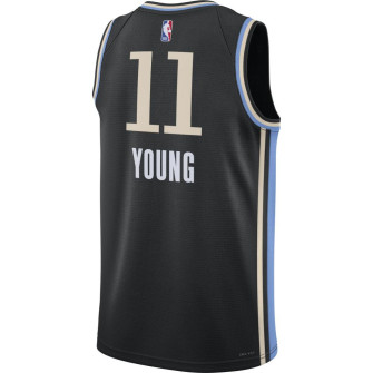 Nike NBA City Edition Atlanta Hawks Trae Young Jesrey ''Black''