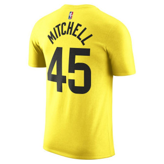 Nike NBA Utah Jazz Donovan Mitchell T-Shirt ''Yellow Strike''