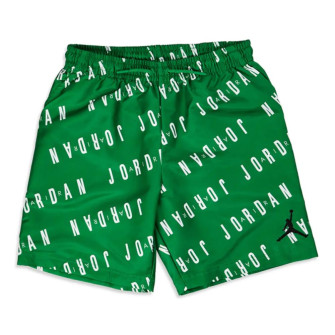 Air Jordan Essentials Poolside Kids Shorts ''Green'' 