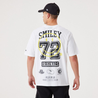 New Era Smiley Originals Graphic T-Shirt ''White''
