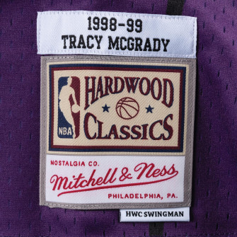 M&N NBA Toronto Raptors Road 1998-99 Swingman Jersey ''Tracy Mcgrady''