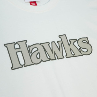 M&N NBA Atlanta Hawks Cream T-Shirt ''Off White''
