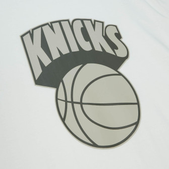 M&N NBA New York Knicks Cream T-Shirt ''Off White''