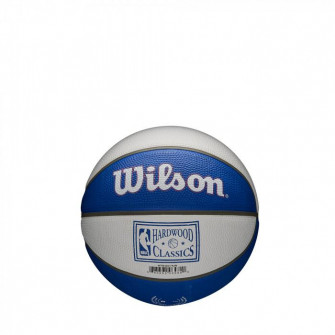 Wilson NBA Brooklyn Nets Team Retro Mini Basketball ''Blue/White'' (3)