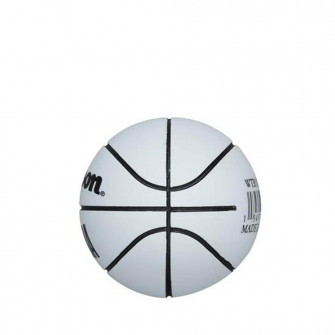 Wilson NBA Dribbler Basketball Mini Bounce Ball ''White''