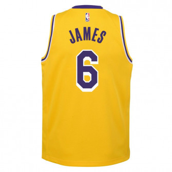 Nike NBA Los Angeles Lakers Lebron James Jersey ''Amarillo''