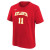 Nike NBA Atlanta Hawks Trae Young Kids T-Shirt ''Red''