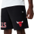 New Era NBA Chicago Bulls Team Logo Shorts ''Black''