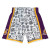 M&N NBA Los Angeles Lakers 2009-10 Doodle Swingman Shorts ''White''