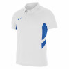 Nike Team Short Sleeve Polo ''White/Blue''