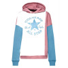 Converse Color Blocked Oversize Women's Hoodie ''White/Pink''