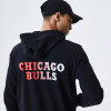 New Era Chicago Bulls Gradient Wordmark Hoodie ''Black''