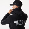 New Era NBA Chicago Bulls Fade Logo Hoodie ''Black''