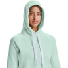 UA Rival Crew Fleece WMNS Hoodie ''Aqua''