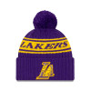New Era NBA 2021 Draft Los Angeles Lakers Cuff Beanie ''Purple/Yellow''