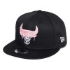 New Era NBA Chicago Bulls Drip Logo 9Fifty Cap ''Black''