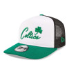 New Era NBA Boston Celtics A-Frame Trucker Cap ''White''